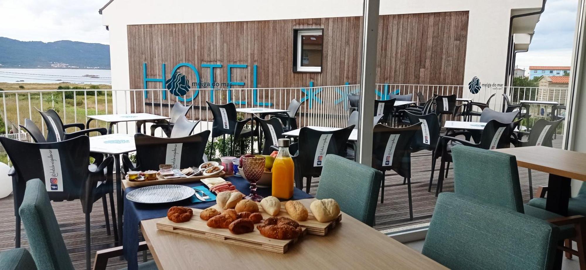 Hotel Spa Meiga Do Mar Caldebarcos 外观 照片